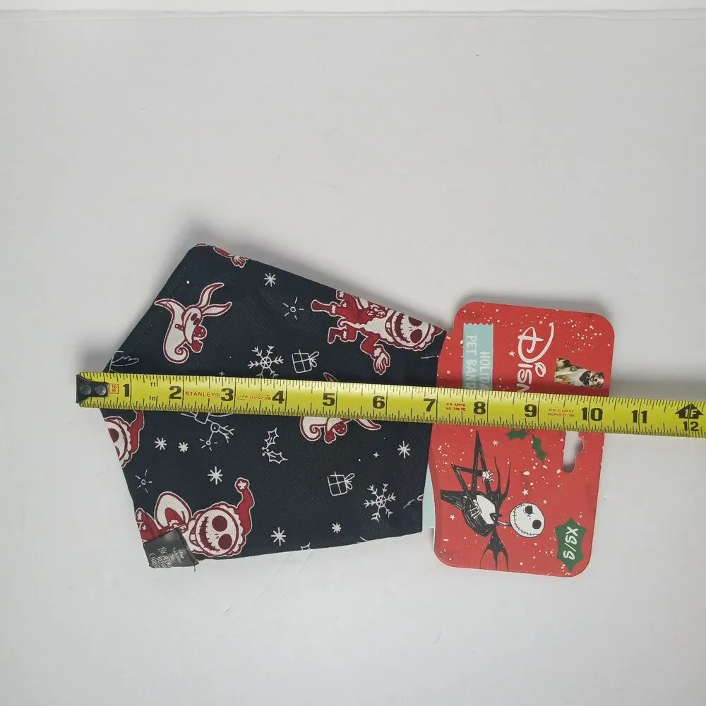 Disney The Nightmare Before Christmas Holiday Pet Bandana XS/S